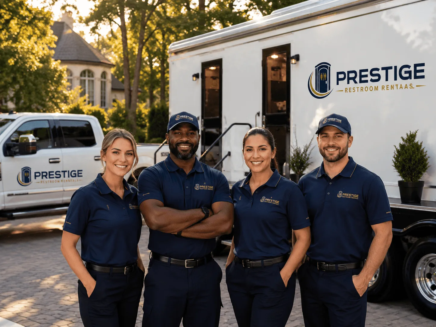 Trusted Luxury Portable Restrooms company in Jerome, MI